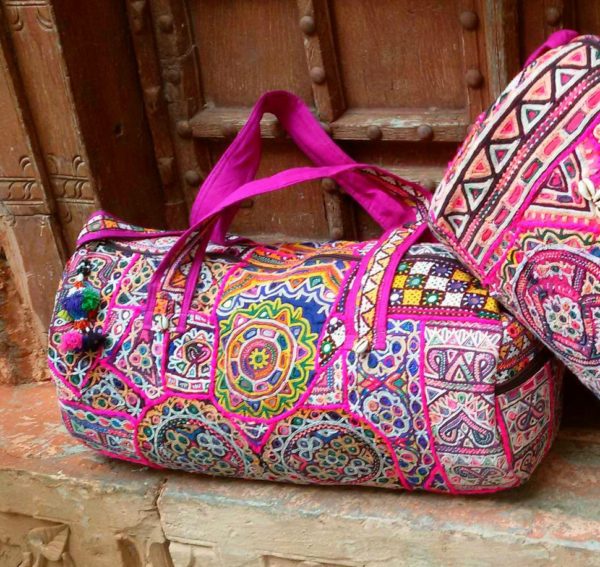 Boho Fest Duffle Bag – Bhrayna Bags